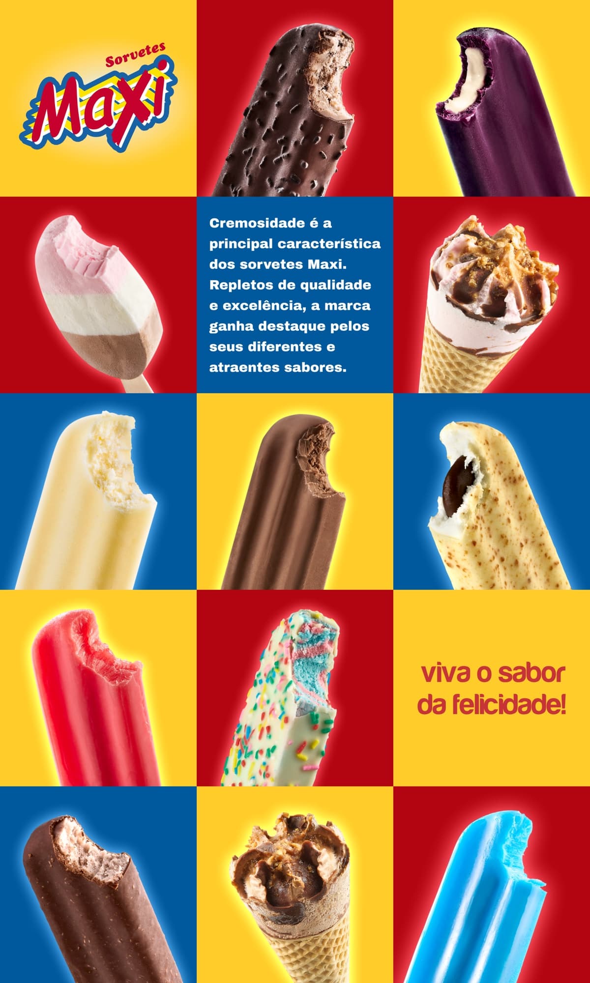 Produtos Maxi Sorvetes